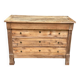 Commode vintage en bois massif Louis Philippe XVIIIème