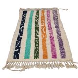 Handmade wool Berber rug 150 x 100 cm