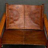 Safari armchair by michel arnoult 1960