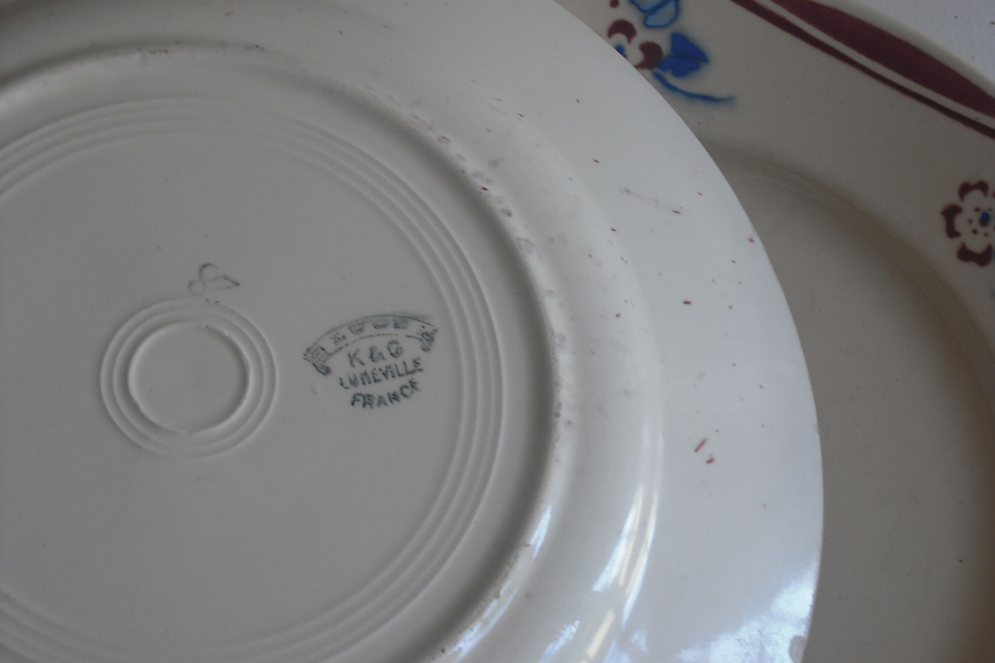 10 pieces Lunéville Luce