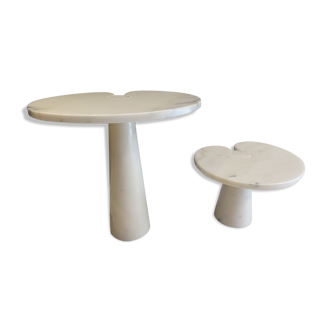 Angelo Mangiarotti's "Eros" table pair for Skipper