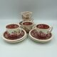 5 coffee cups and their Rusticana subcup