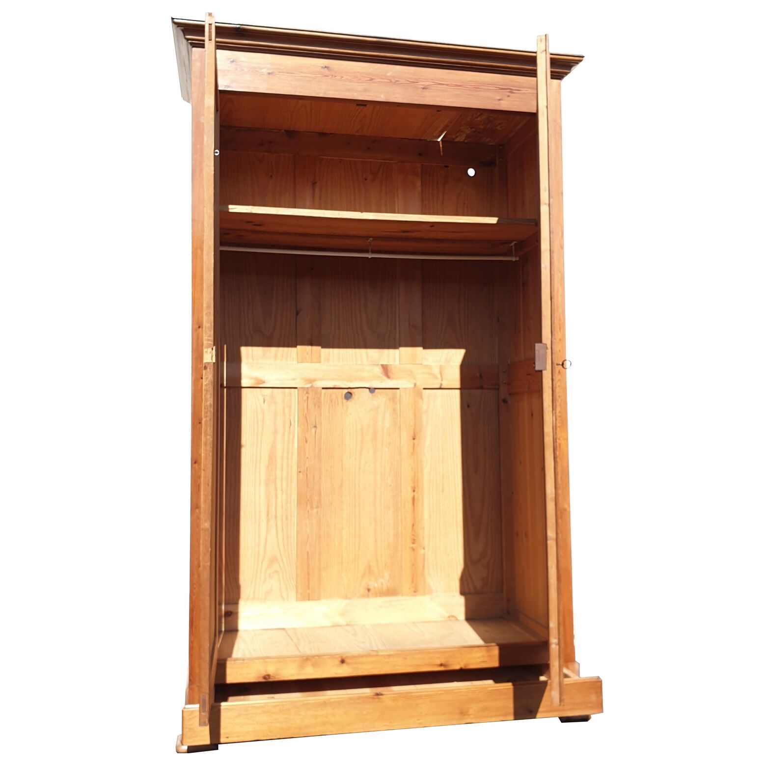 1900 pine wardrobe / wardrobe / closet
