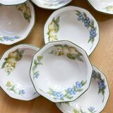 11 Churchill deep dessert plates