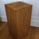 Merlin solid oak sofa end