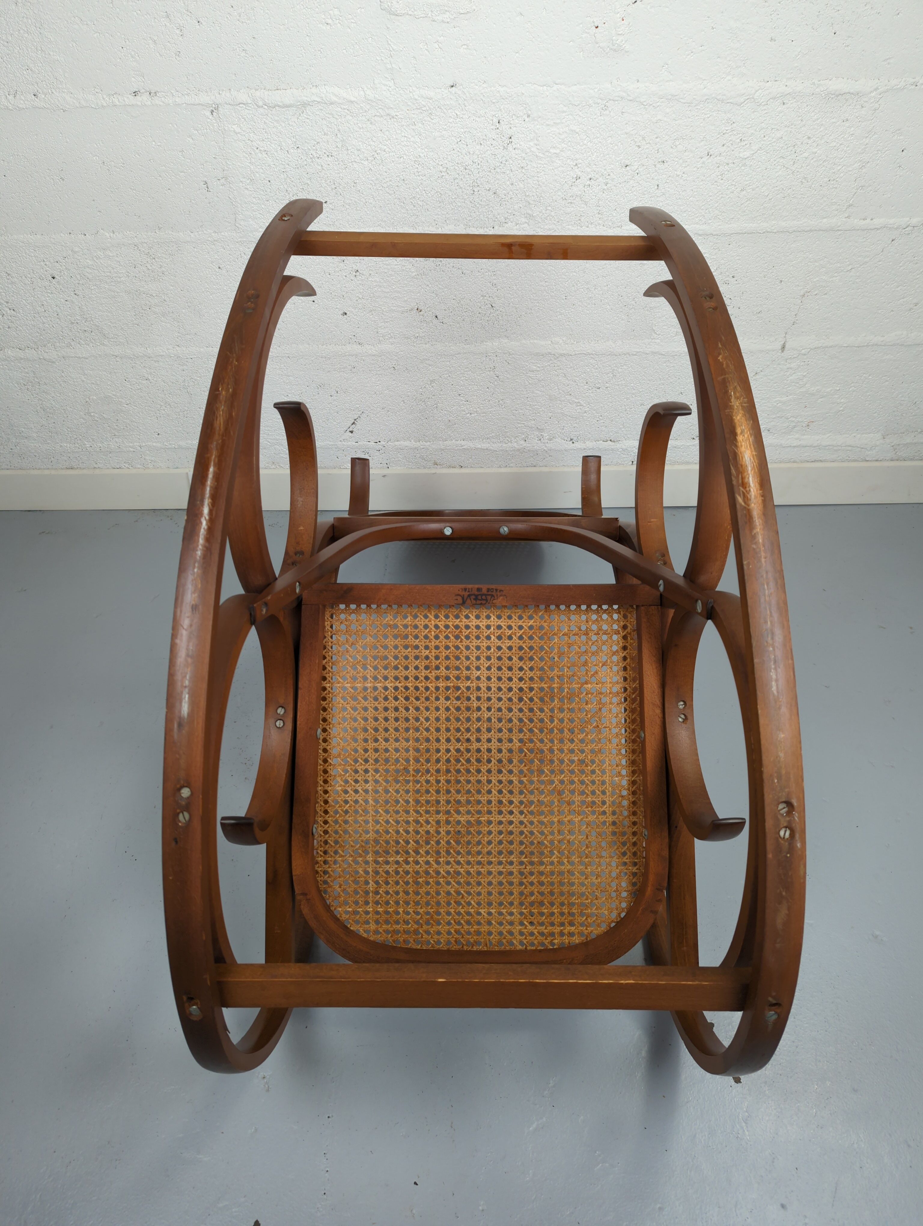 Rocking-chair by Luigi Crassevig