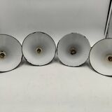 Enamelled sheet metal cone suspensions