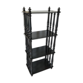 Etagère noir laqué style Napoléon