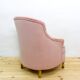 Mid-Century Fabric and Wood Armchair, 1950s