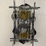 Brutalist Wall Lamp by Tom Ahlström & Hans Ehrlich for A+E Leuchte from 1960'~70'