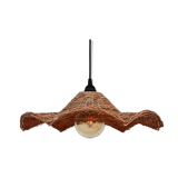 Rattan hanging lamp