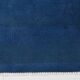 Blue Striped Pattern Kilim Runner Rug, 68x320Cm
