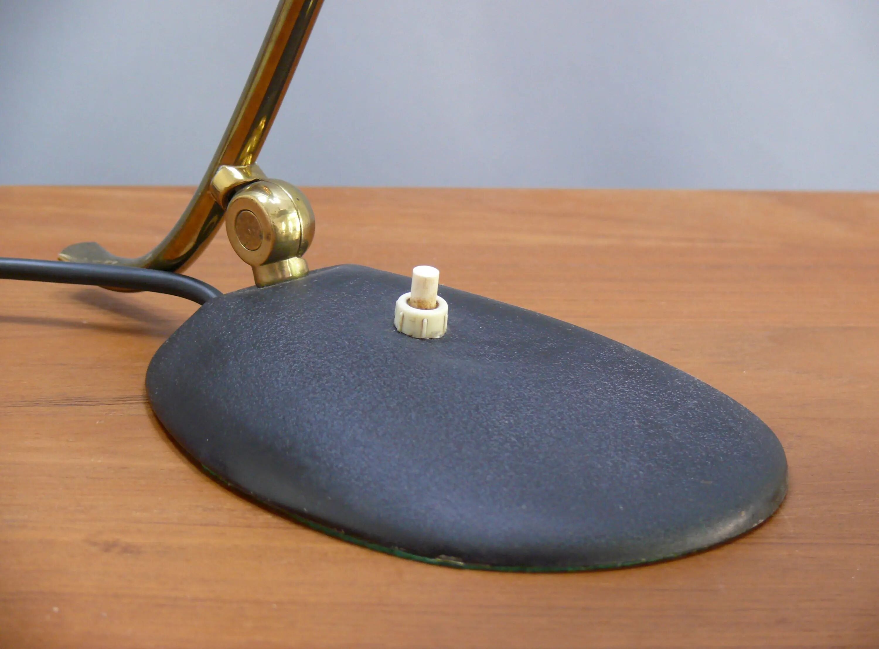 Vintage piano lamp, brass, 1960s, JBS