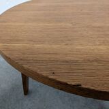 Round pedestal table tripod Art Deco circa 1930