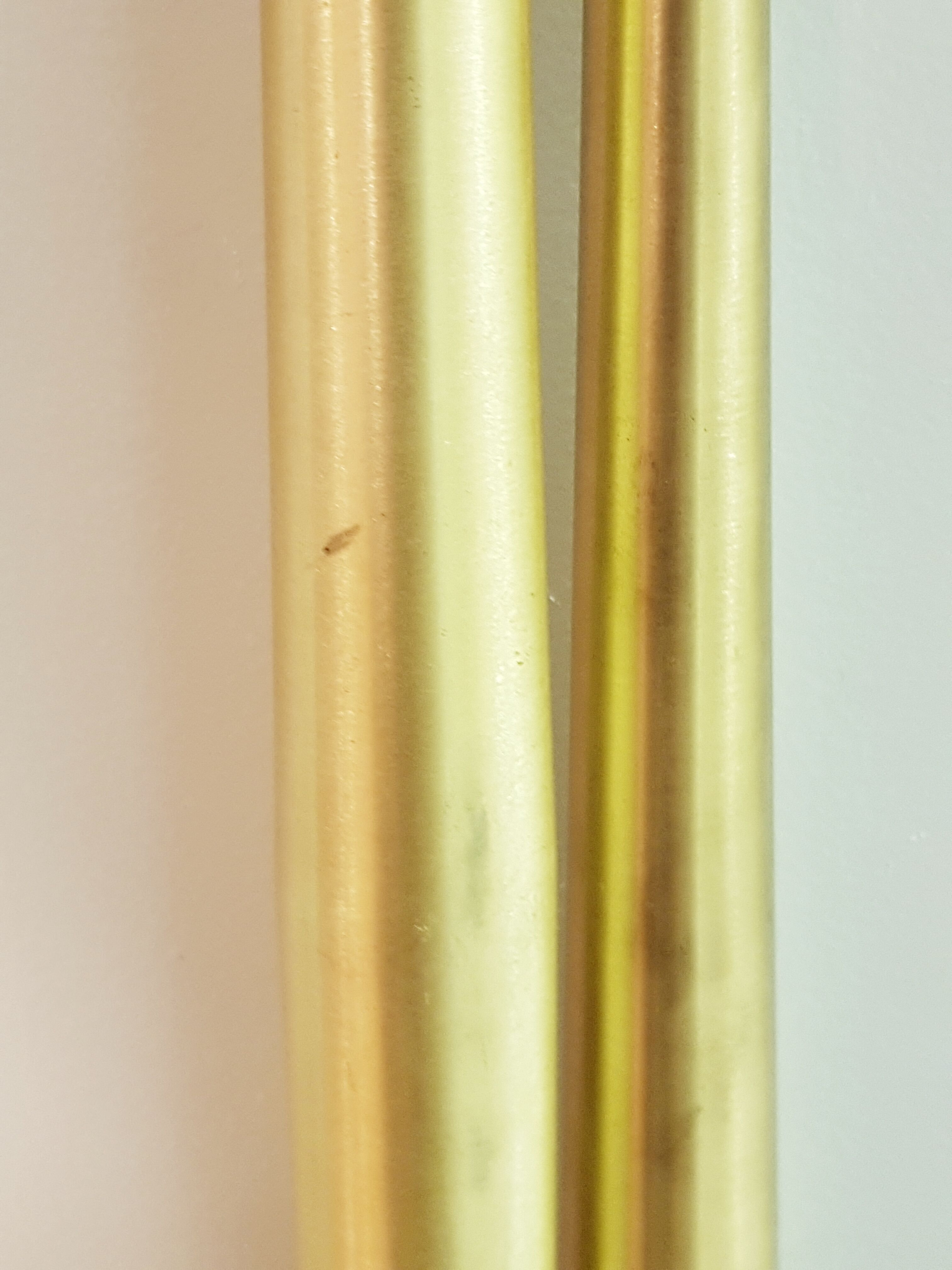 Pair of mid-century long pendants