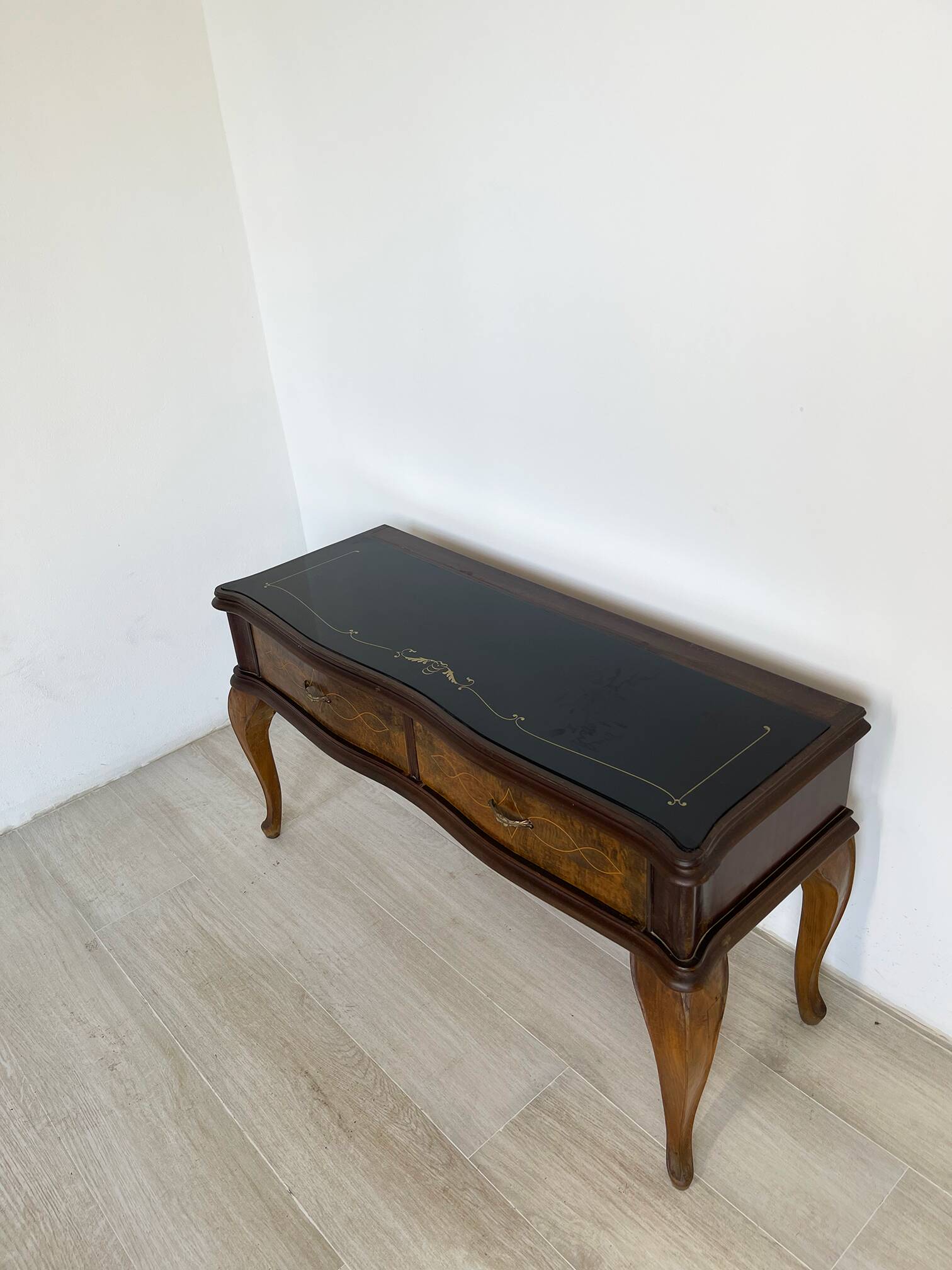 Console italienne/table pétinuse des années 1950