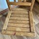 Chaise enfant bois