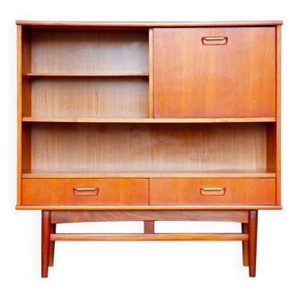 High Scandinavian teak enfilade, 1960s