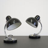 Paire de lampes de table Modèle 6722 Christian Dell pour Kaiser Idell