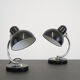 Pair of table lamps Model 6722 Christian Dell for Kaiser Idell