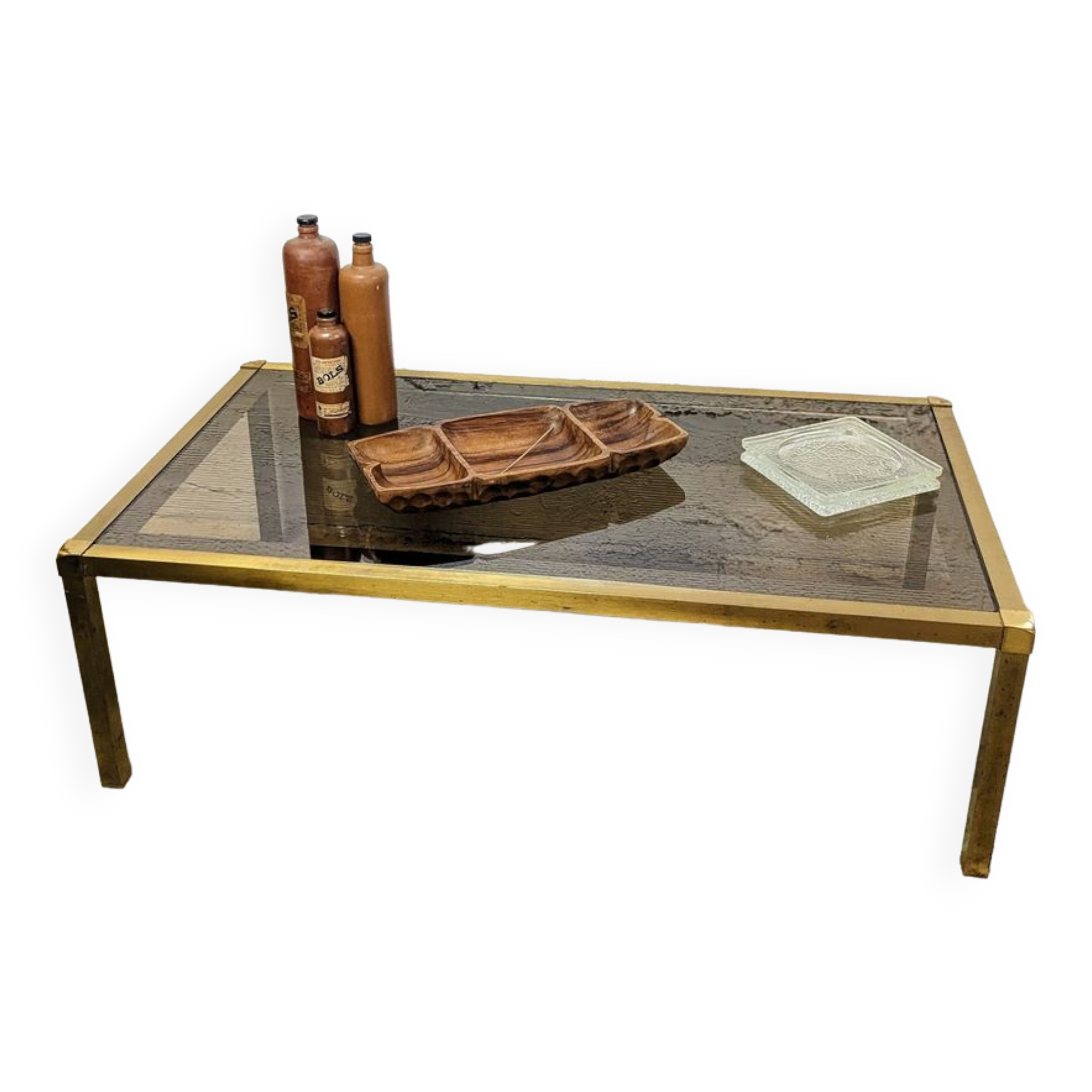 Golden coffee table
