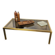 Golden coffee table