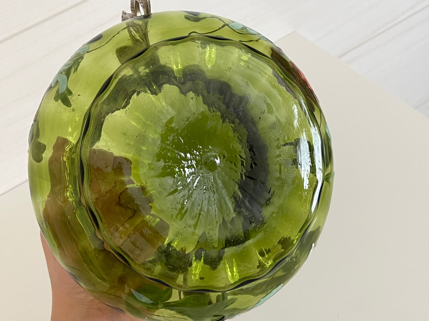Glass biscuit bucket