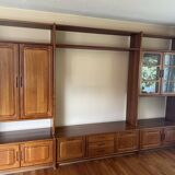 Danish design shelving system, teak, scandinavian style by dyrlund