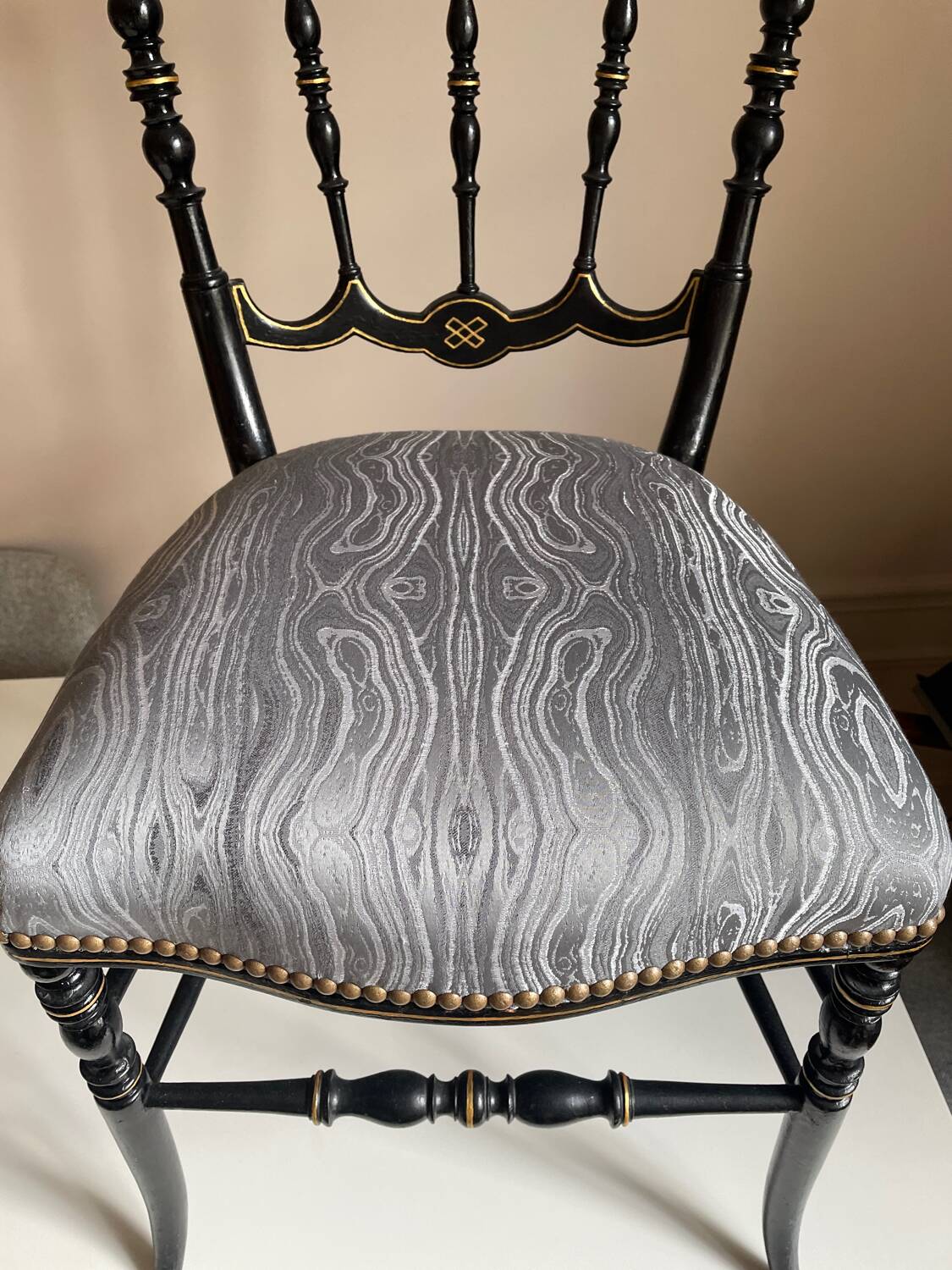 Second Empire theater chair