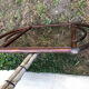 Vintage bamboo/rattan mirror