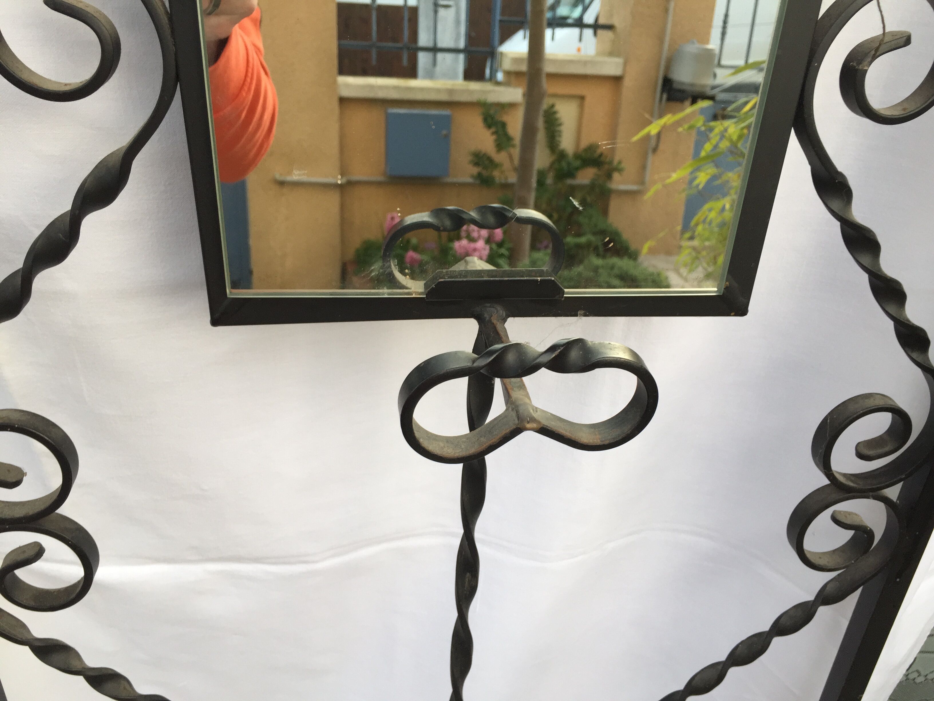 Changing room coat rack