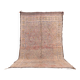 Vintage Moroccan Wool Rug 192 x 328 cm, Handmade Berber Rug, Bohemian Rug