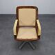 Chaise de bureau en cuir par Eugen Schmidt, années 1960