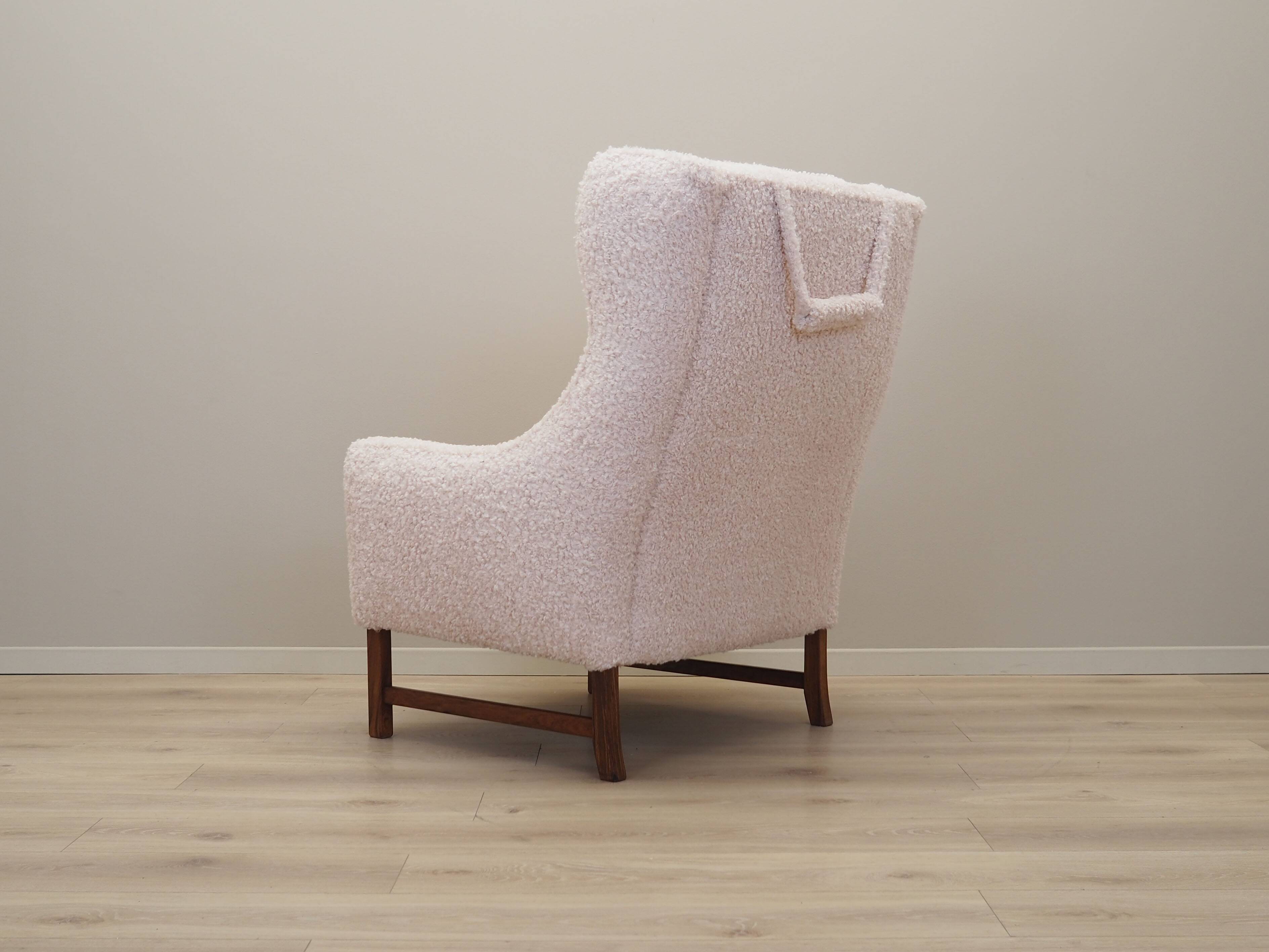 Rosewood armchair, Danish design, 1970s, manufacture: Skippers