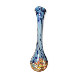 Soliflore vase in blown glass