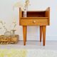 Bedside table with compass legs, 1960s
