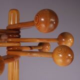 1970s Pine wooden coat rack from Denmark