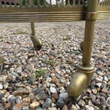 Small wheeled side table from Maison Jansen.