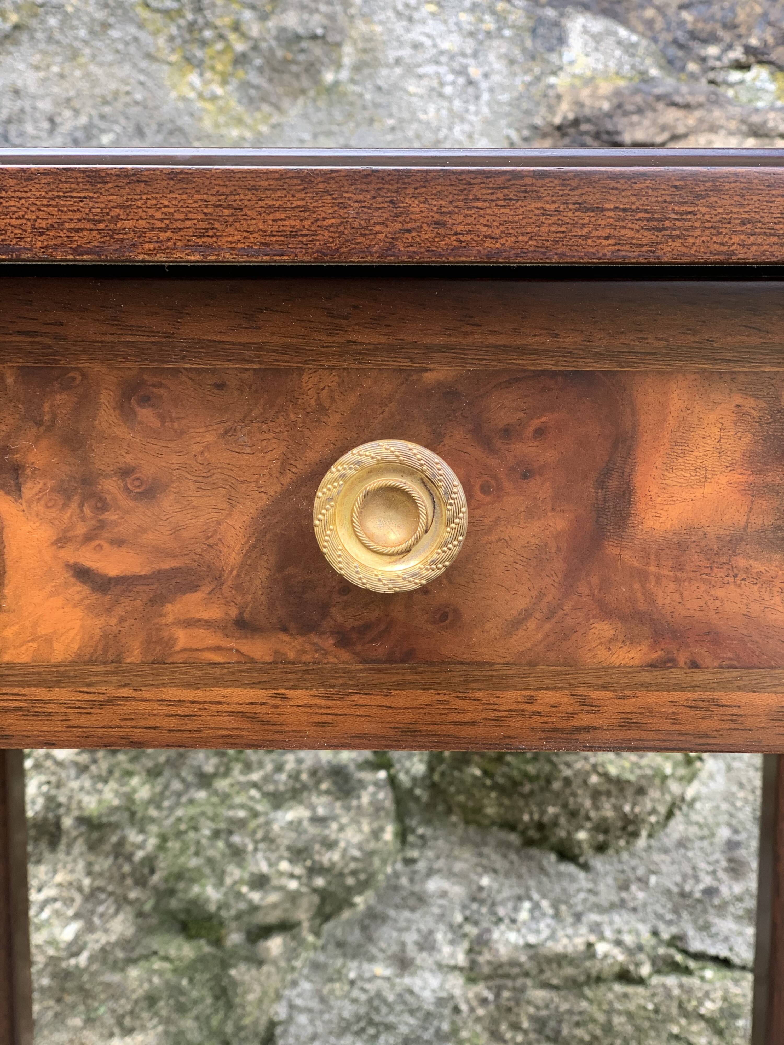 Mahogany art deco style serving table