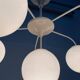 Swiss suspended chandelier from the mid-century space age by E. R. Nele for Temde, 1960s.