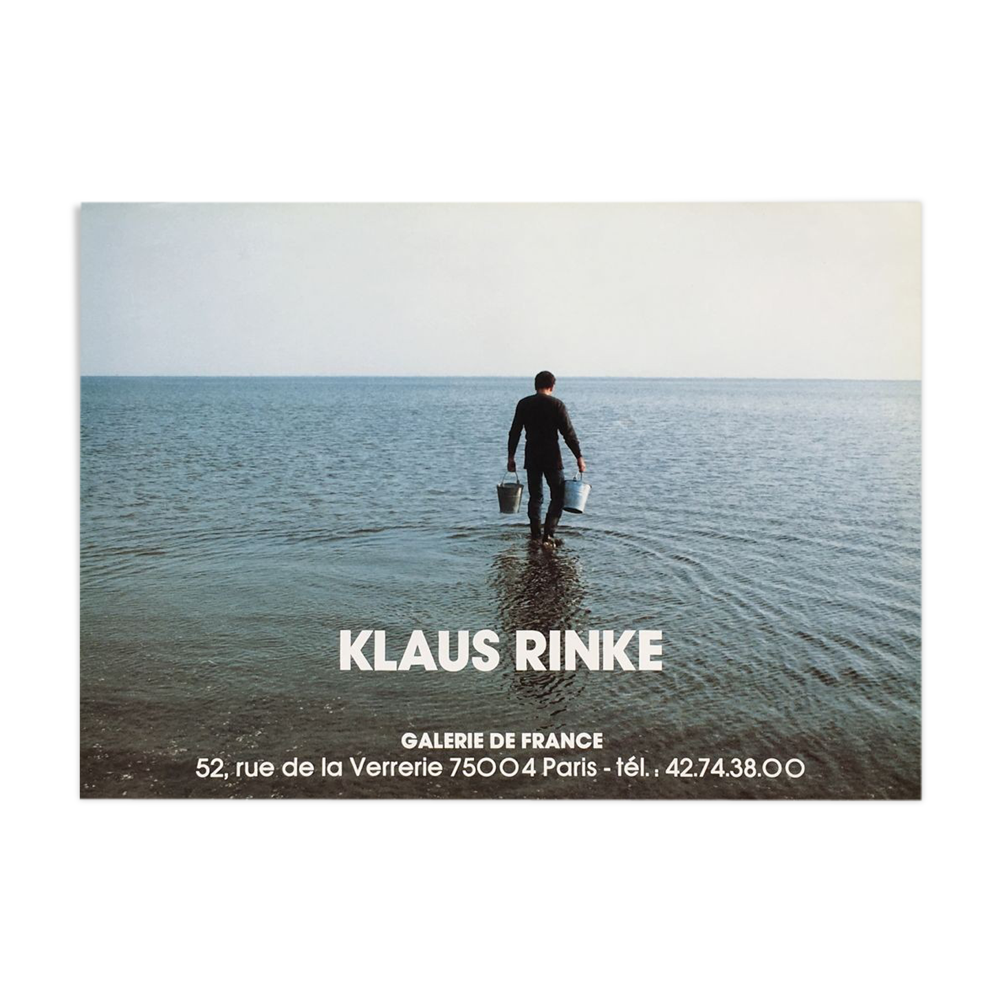 Klaus Rinke poster 1993