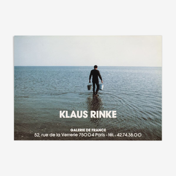 Affiche  Klaus Rinke 1993