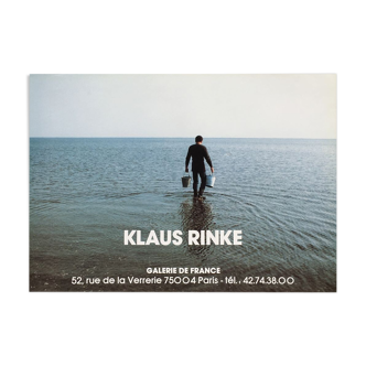 Affiche  Klaus Rinke 1993