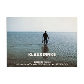 Klaus Rinke Poster 1993