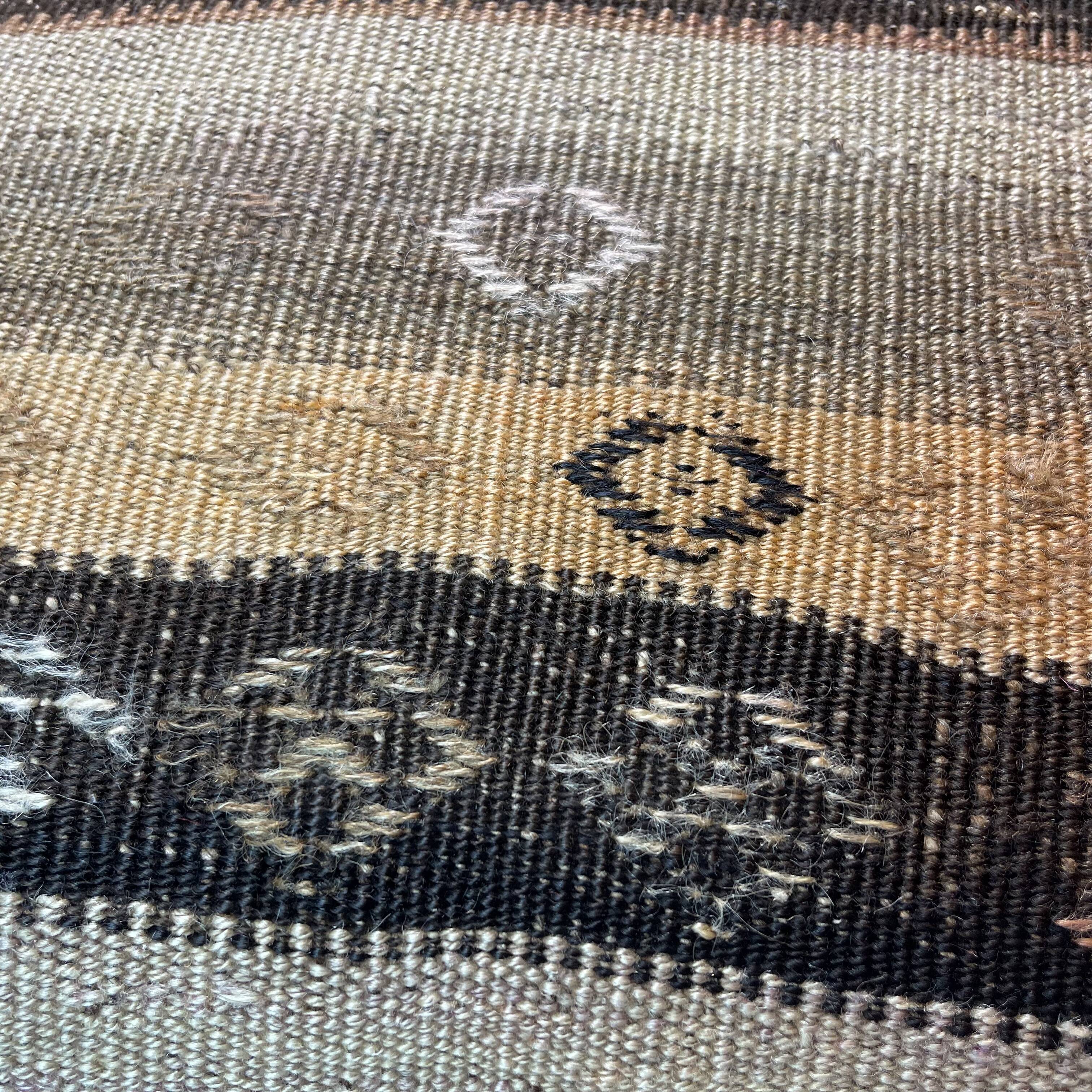 Vintage turkish handmade kilim cushion cover