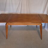 Vintage extendable rectangular table 50s