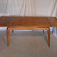 Vintage extendable rectangular table 50s