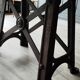 Industrial table top solid oak machine foot cast iron