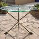 Maison style brass coffee table Jansen France