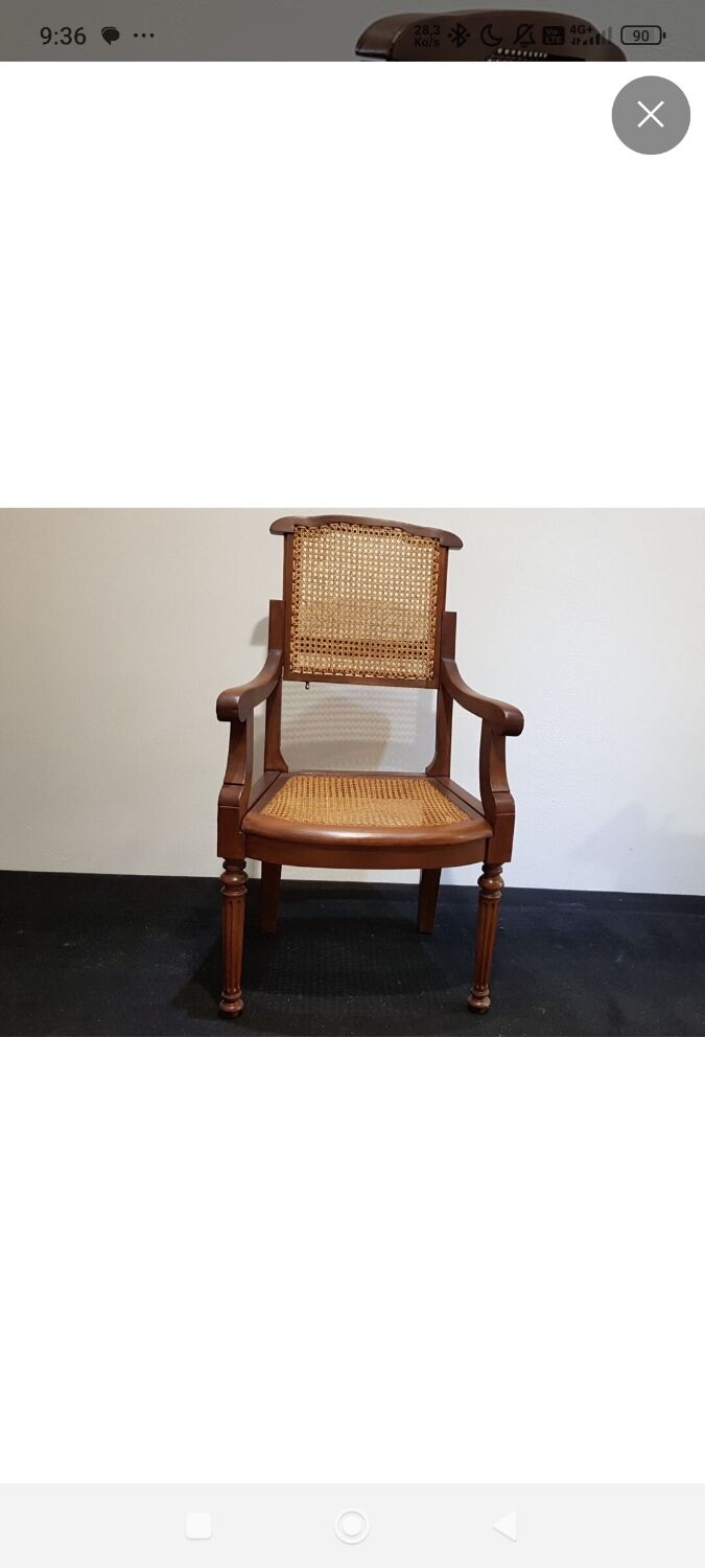 Louis Philippe barber chair